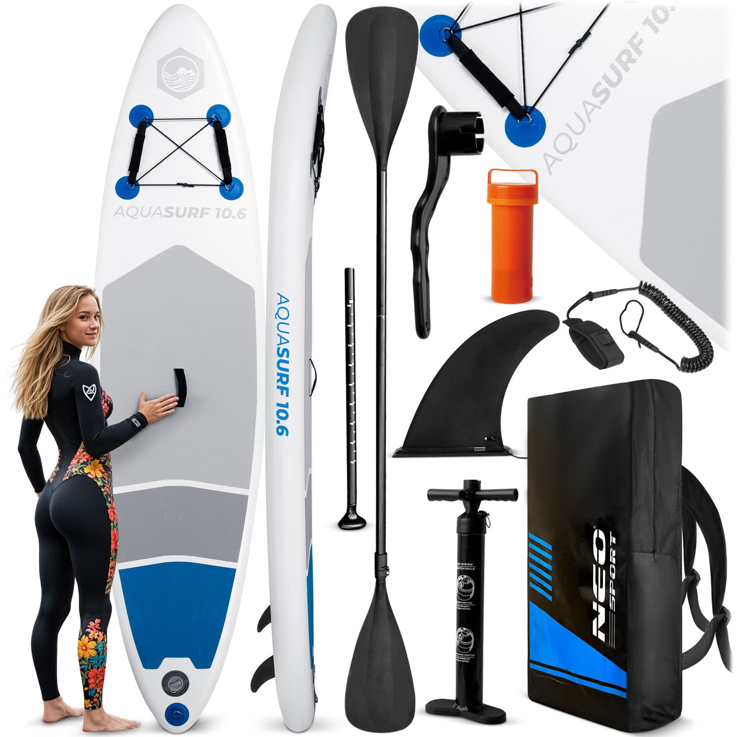 NeoSport Deska Sup Aquasurf 320 x 81 x 15 cm  170000